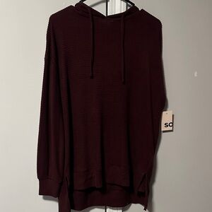 Women’s Burgundy Sweater